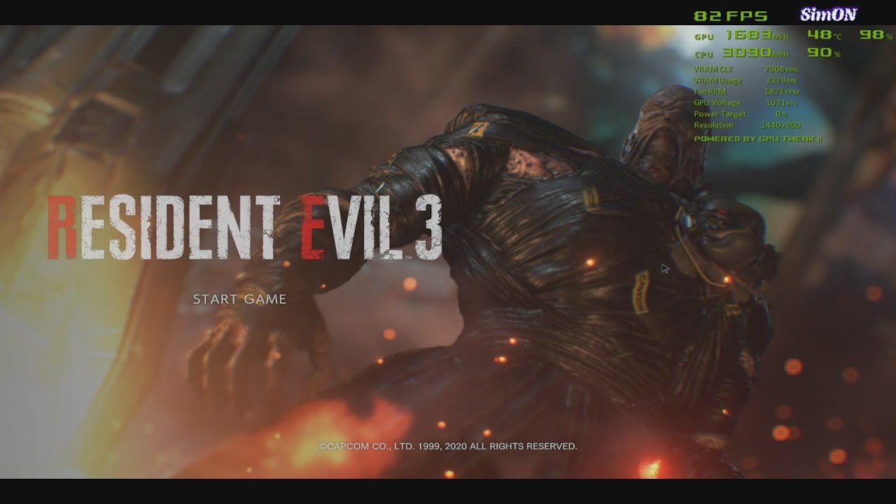 Resident Evil 3 - GTX 1050 Ti Performance Test