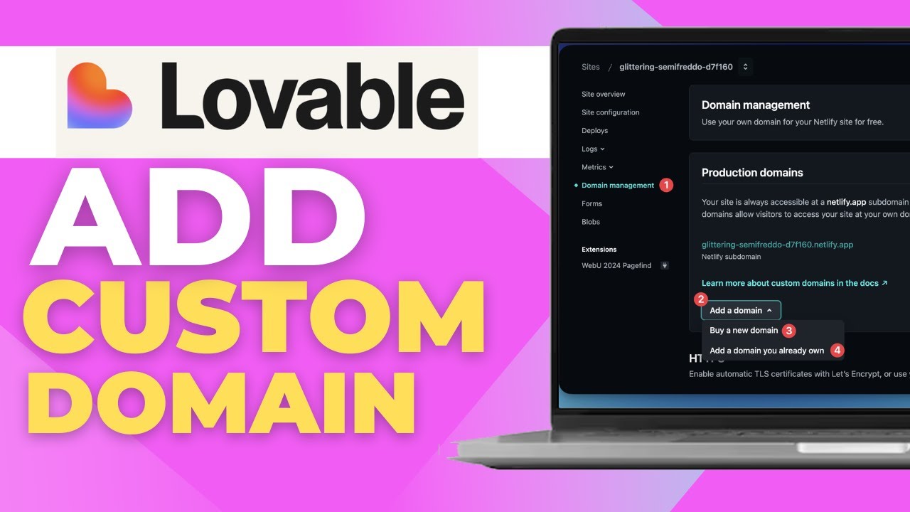 How to Add a Custom Domain in Lovable