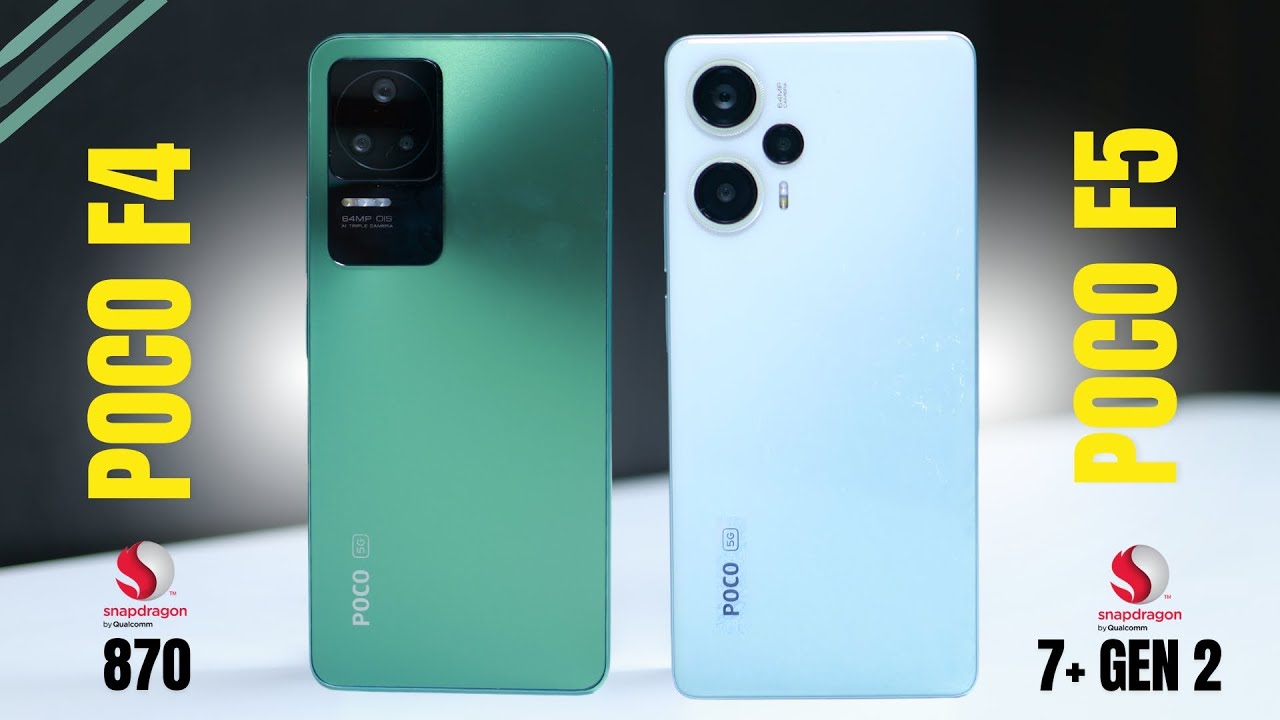 POCO F5 vs POCO F4 Camera Test & Full Comparison !