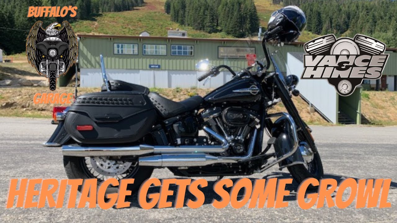 Heritage Classic gets some growl with Vance & Hines