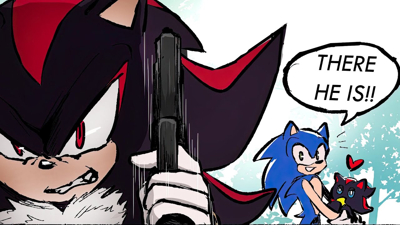 Lost 🥺| Shadow x Sonic (Sonadow) | Comic Dub