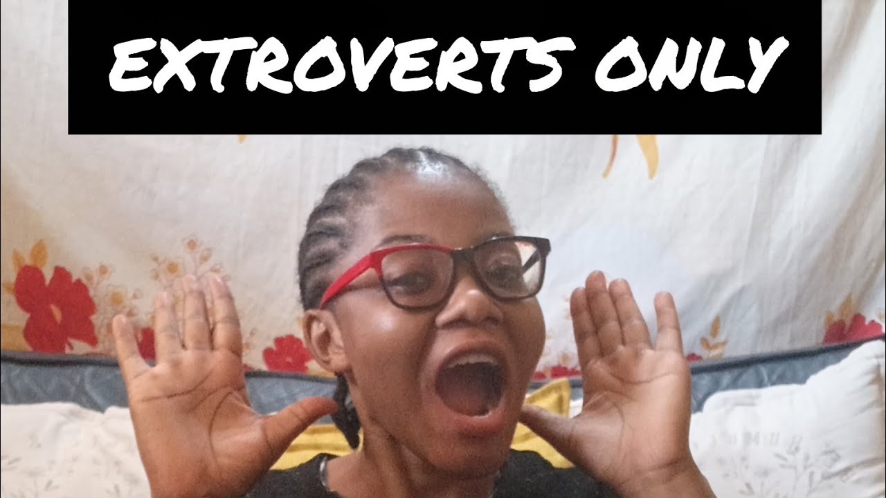 God told me to warn you...extrovert, you are special 😀