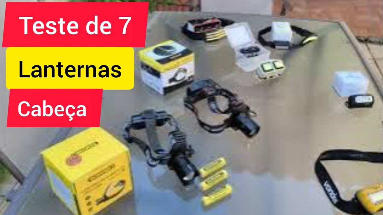 Lanterna de cabeça - qual comprar ?