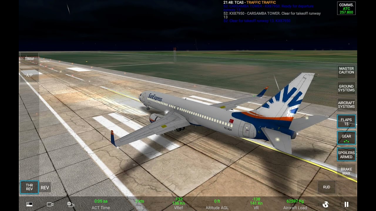 Rfs Merzifon - Samsun Boeing 737-800 SunExpress 
