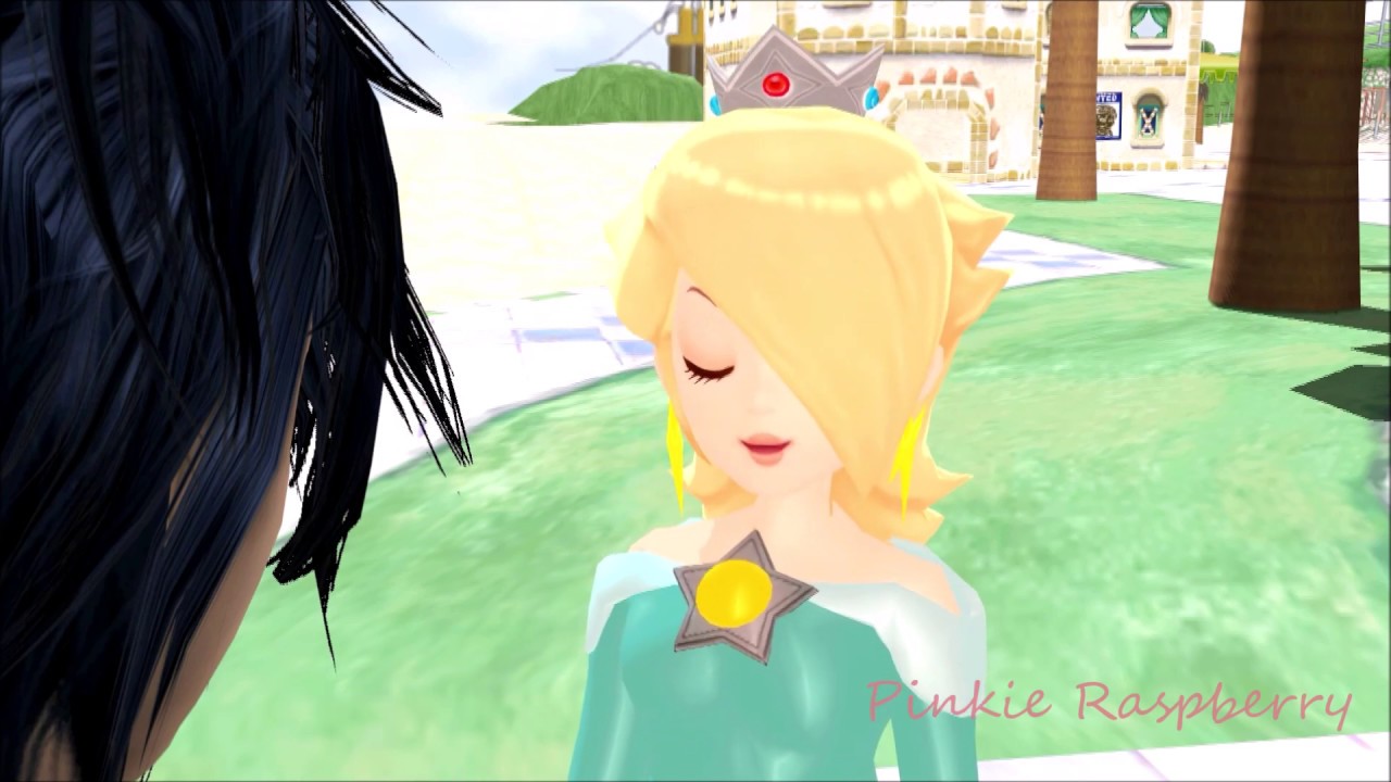 [MMD} *Goodbye kiss* Chrom x Rosalina