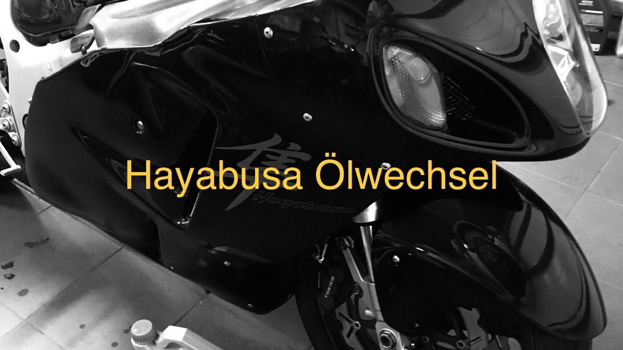 Suzuki Hayabusa GSX 1300 R 2001 Ölwechsel Tutorial