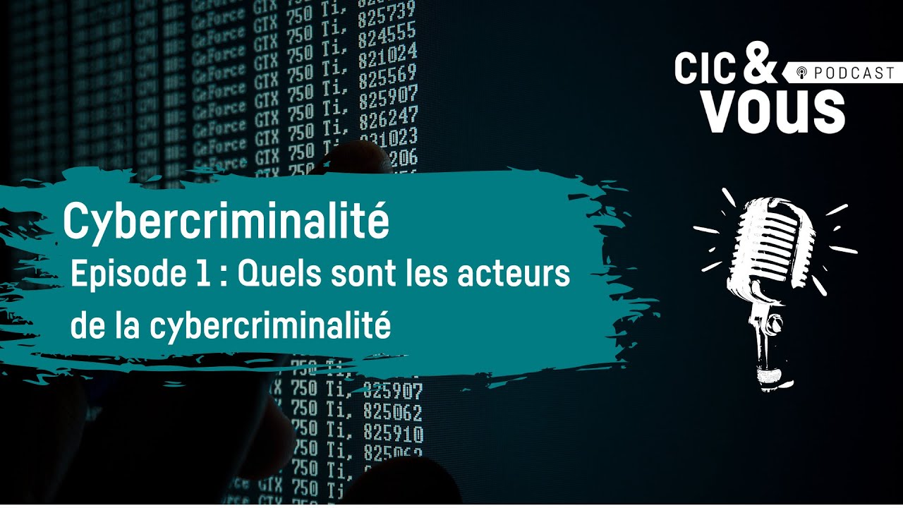 Episode 1 : Quels sont les acteurs de la cybercriminalité ?