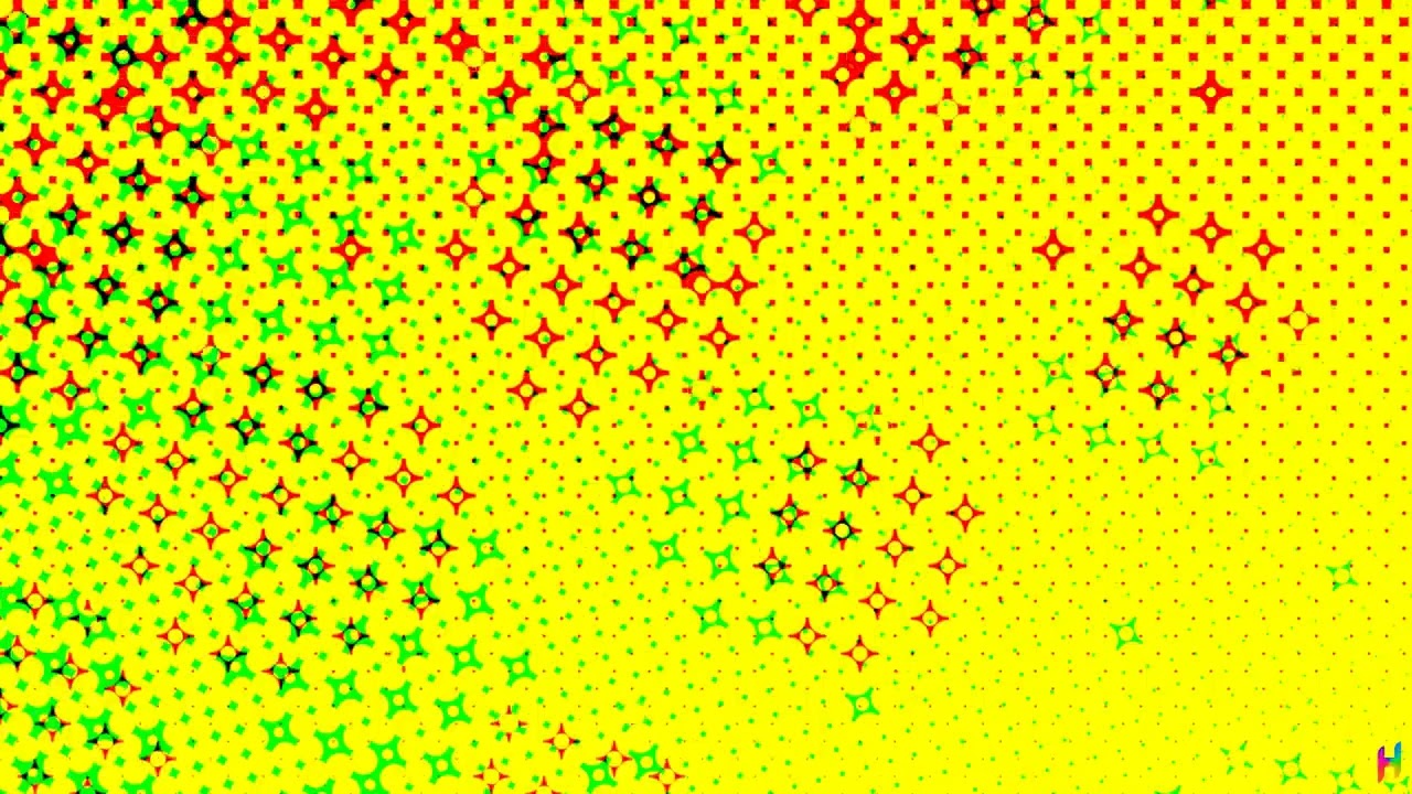 Multicolor Hue Starburst Motion Graphic, Motion Graphic Background, Colorful Visuals