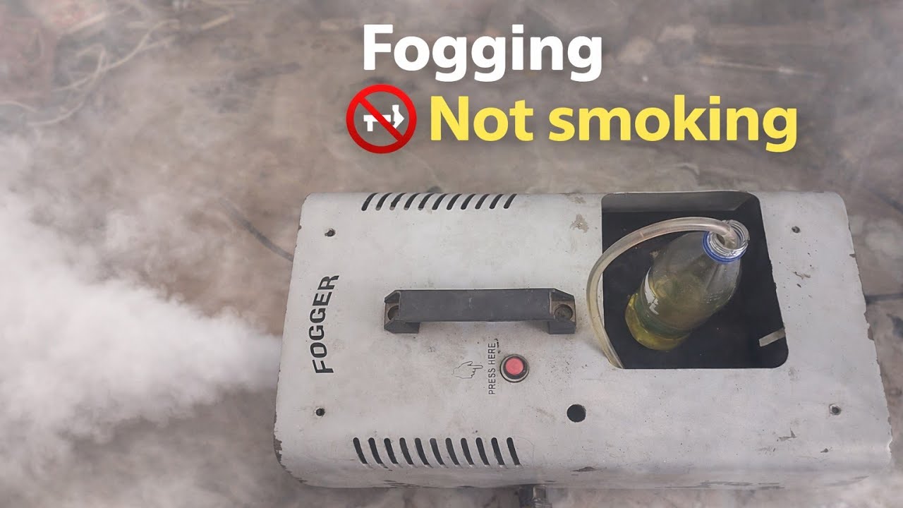 How To Repair Fogging Machine Staring Problem Not smoking 