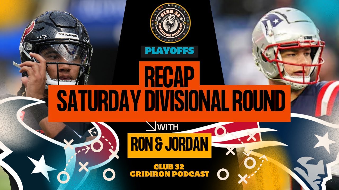 Patriots Prevail! 🐐 New England Tops Texans 28-16 | AFC Divisional Recap | Club32
