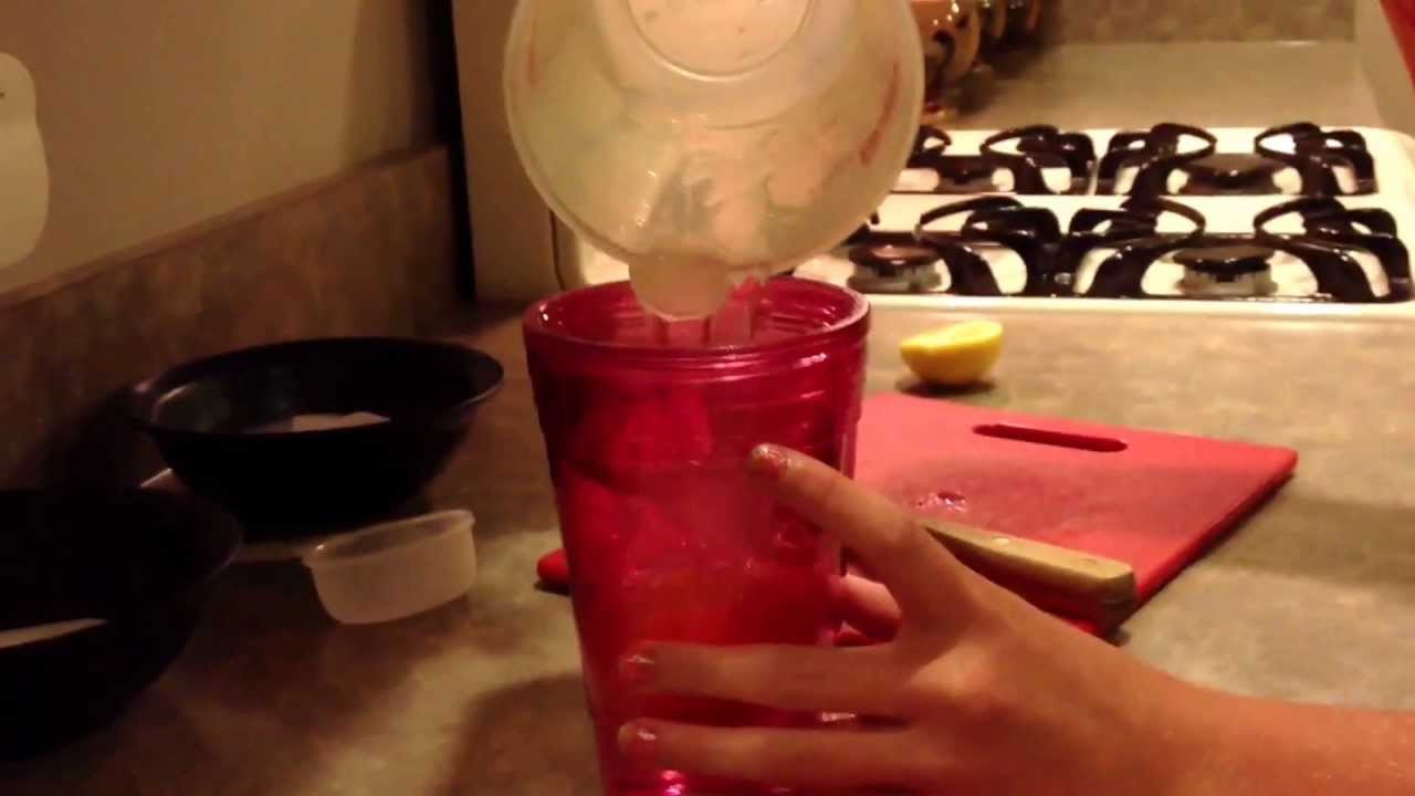DIY: Recipes; Lemon Shake-Up