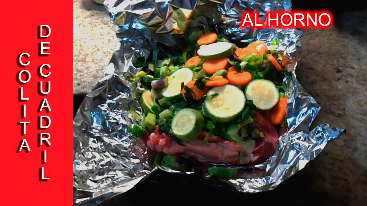 Colita de CUADRIL al HORNO - Rico y fácil 😍