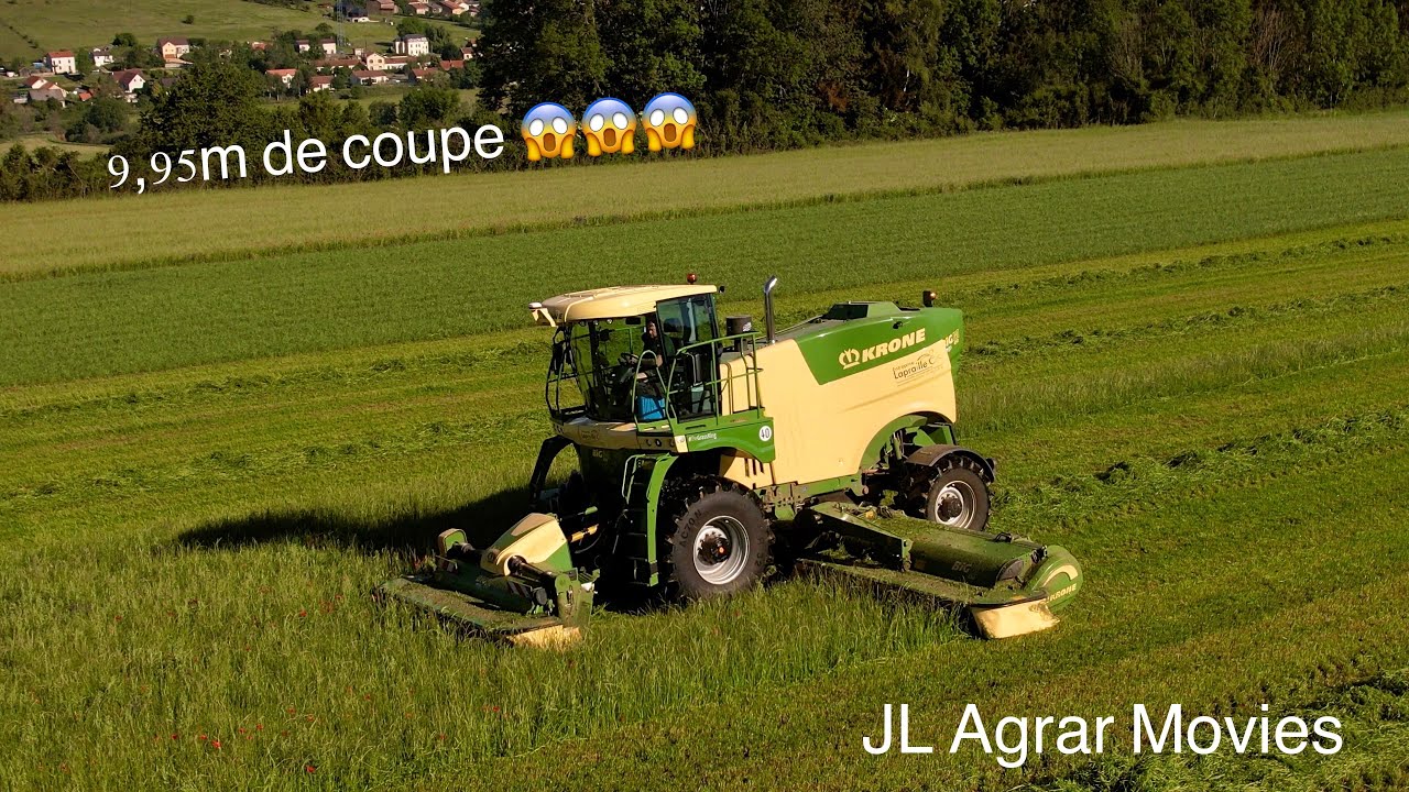 Nouvelle KRONE Big M 450 en action chez C.Lapraille 🤩🤩🤩
