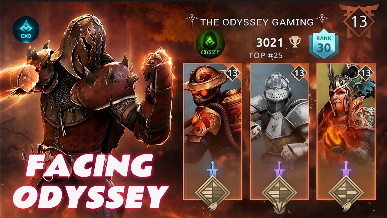 FACING ODYSSEY GAMING 💥 AGAIN [3RD TIME😅] | CRAZY MATCHES 🤯|| @ShadowFightGames [Shadow Fight Arena]