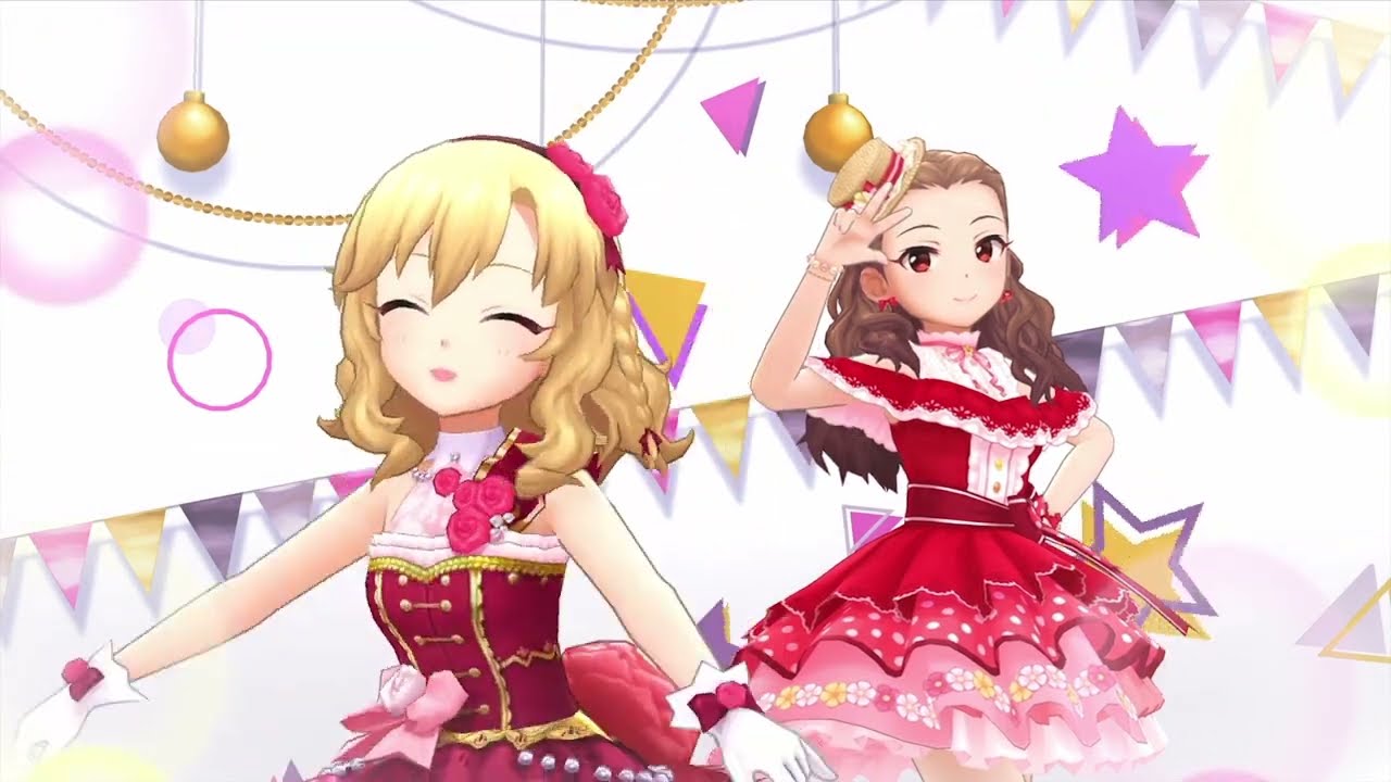 デレステMV「Twin☆くるっ★テール」赤薔薇花束(櫻井桃華,関裕美)Edit Version