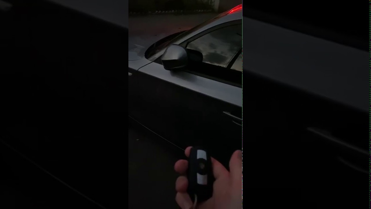 BMW e87 Auto folding mirrors