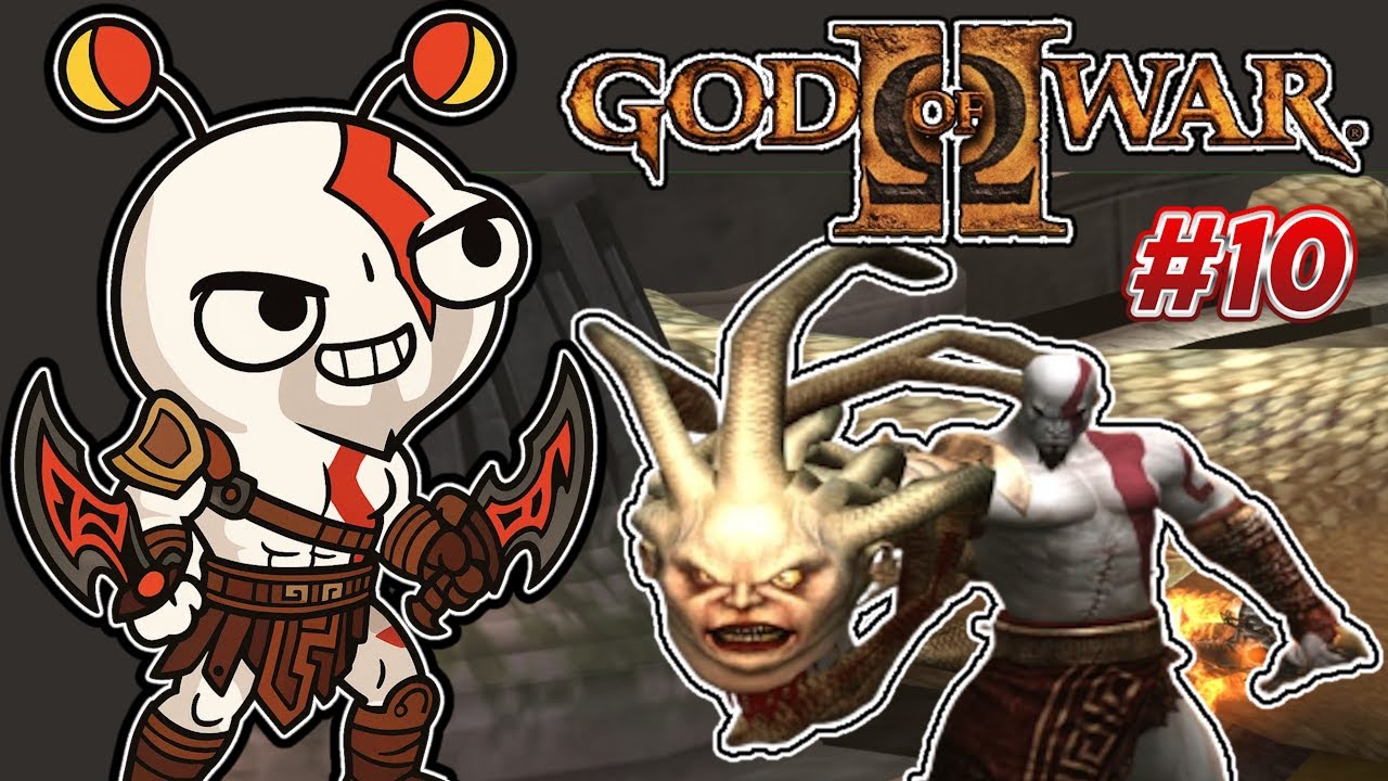 God Of War II #10 - A Cabeça da Medusa Que Não é a Medusa !!!  [Dublado em Português BR]