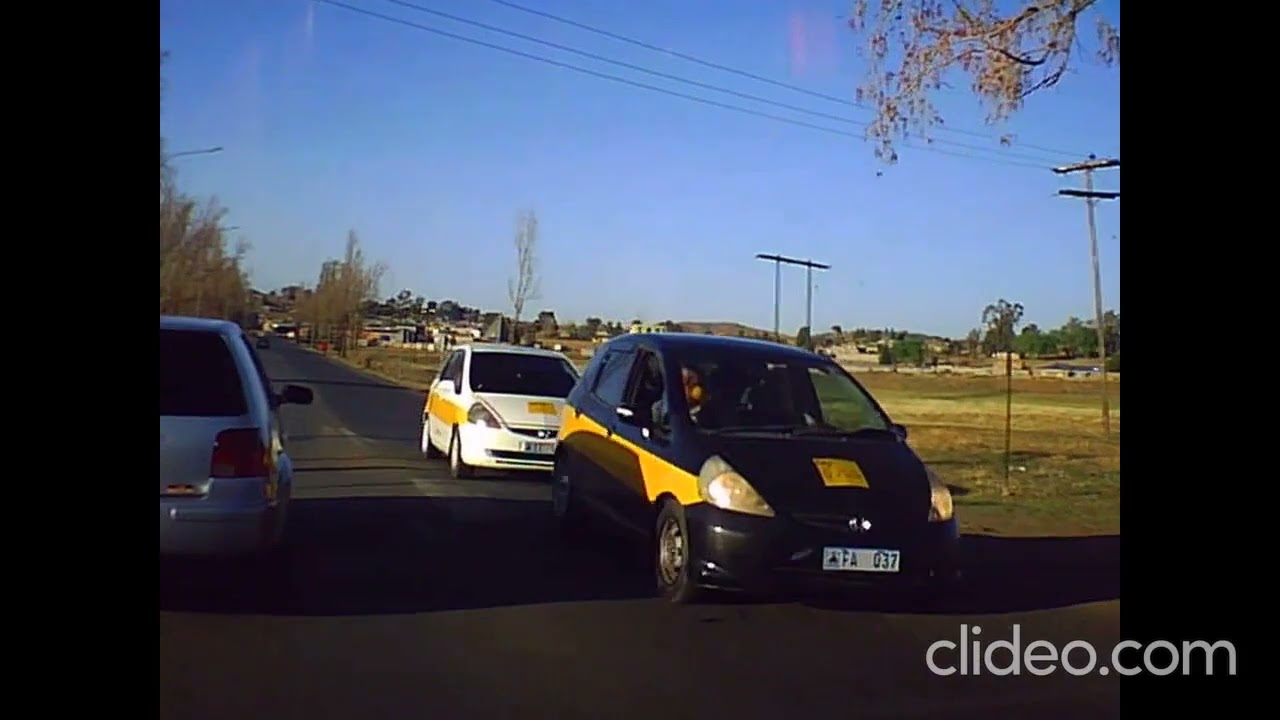 Dash camera 🚓📹:😎😎Passing Mafeteng town using A2 Road from Mohal s Hoek 🥰🥰😎