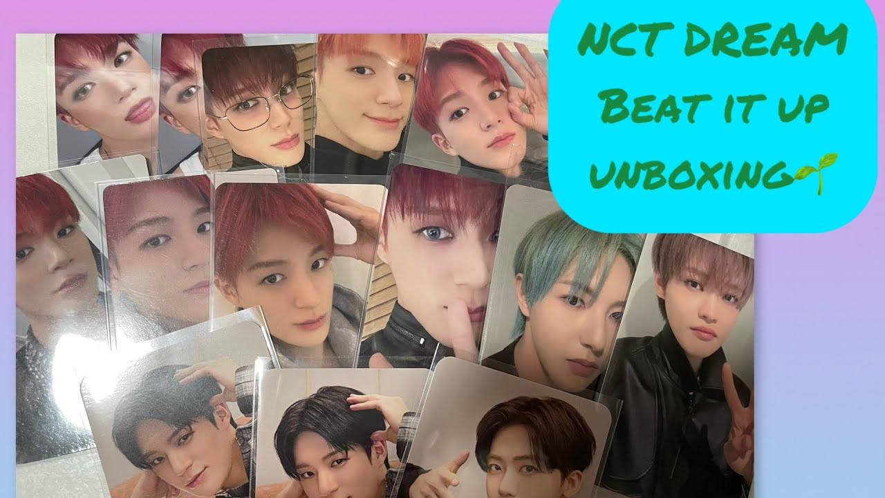 【unboxing】NCT DREAM Beat it up 언박싱 トレカ開封 엔시티 드림