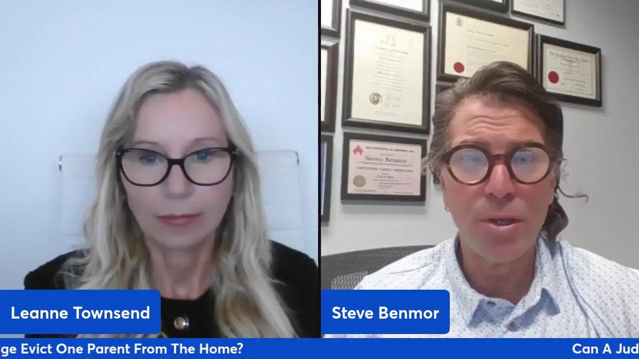 Can A Judge Evict One Parent From The Home?