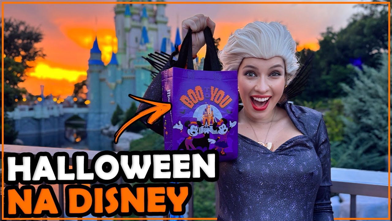 COMO É O HALLOWEEN DA DISNEY EM ORLANDO