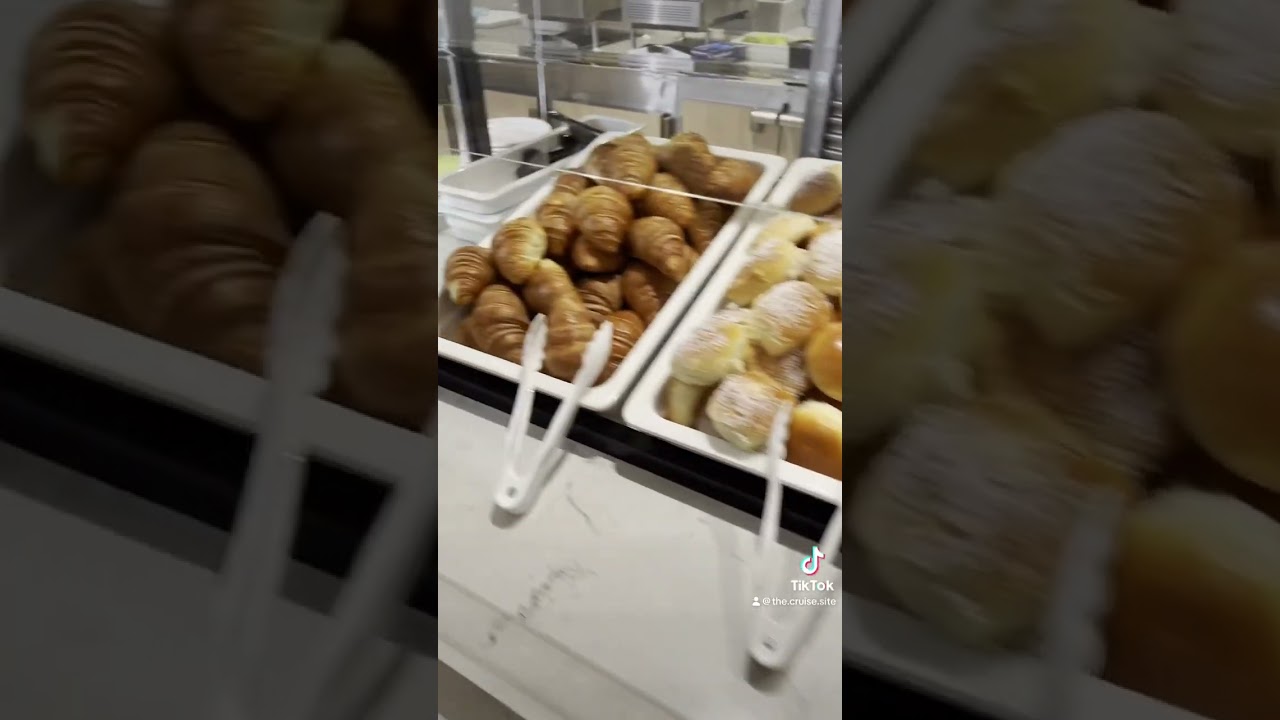Sun Princess Breakfast Buffet - inaugural cruise!