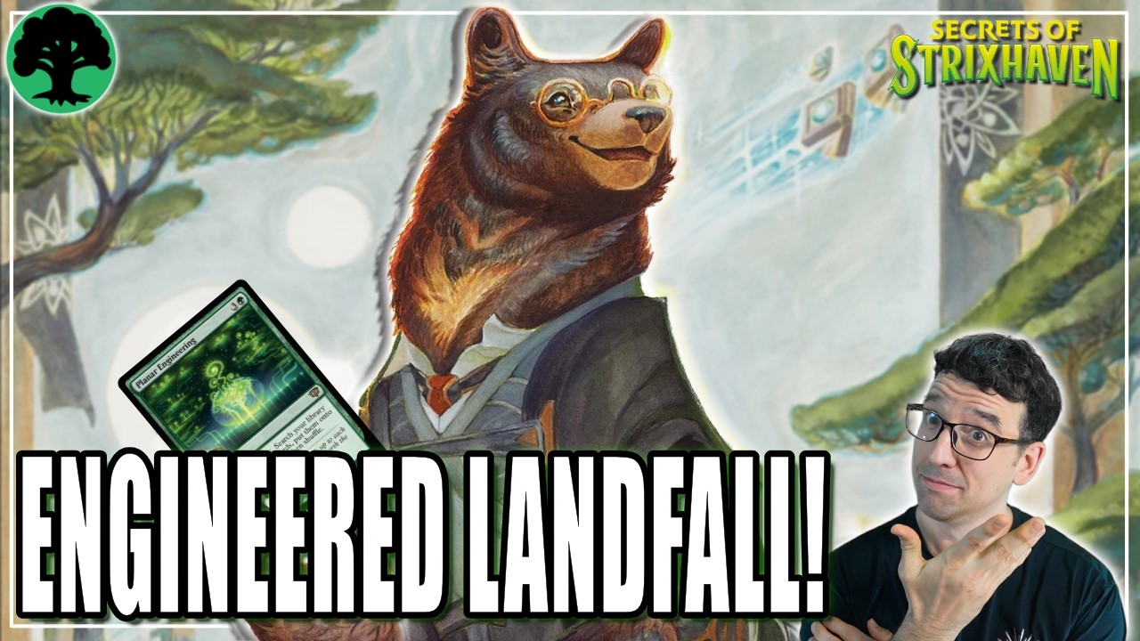 Is Planar Engineering Any Good in Mono Green Landfall? | Standard BO1 MTGA Gameplay #mtgarena