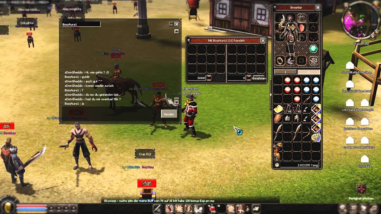 Metin2 [S.55 Praios] xDonGheddo / Uppen Extreme Finale [Part 7/7] #Geben&Nehmen
