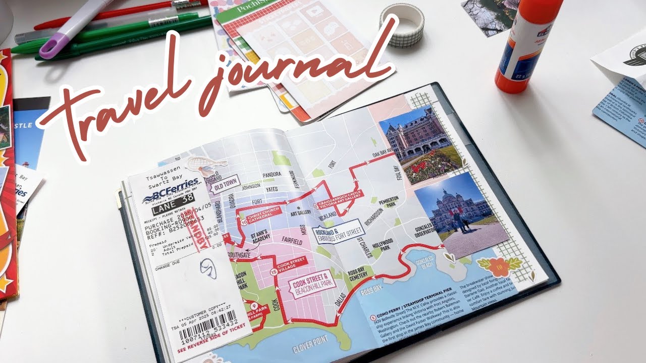 Travel Journal with Me | Documenting Our Victoria BC Day Trip 🇨🇦