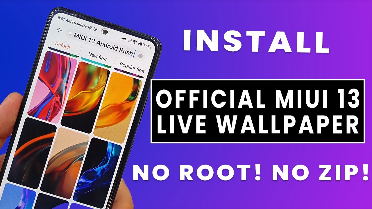 How To Install MIUI 13 Live Wallpapers On Any Xiaomi Phone | The Android Rush