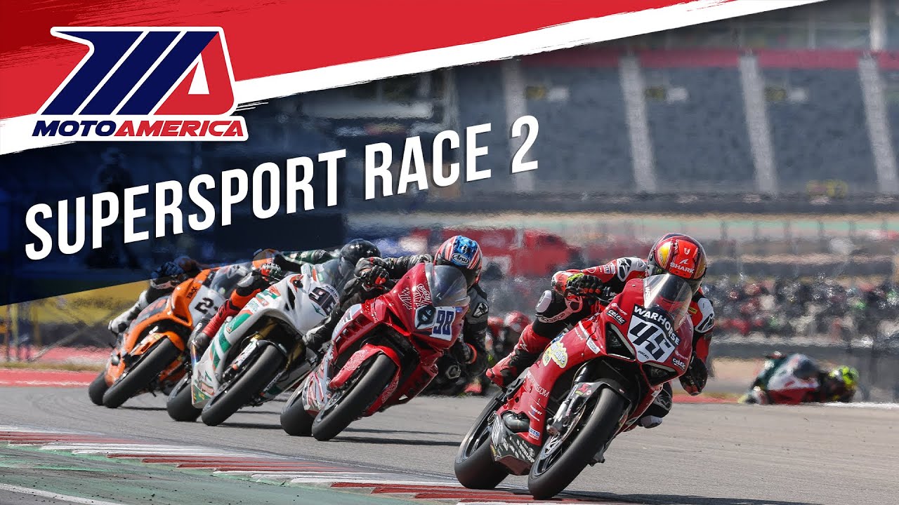 Motovation Supersport Race 2 at COTA 2025 - FULL RACE | MotoAmerica