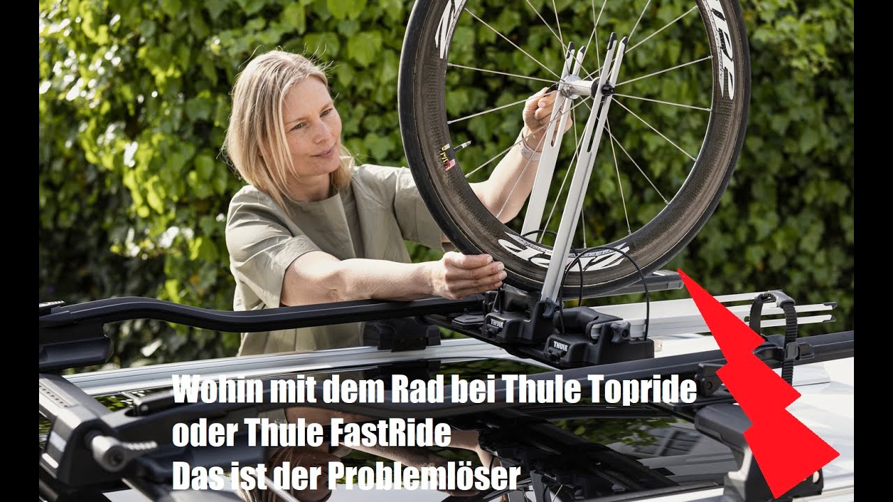 Thule 547 Front Wheel Holder Aufbau / Montage Video Radhalter f&uuml;r Dach