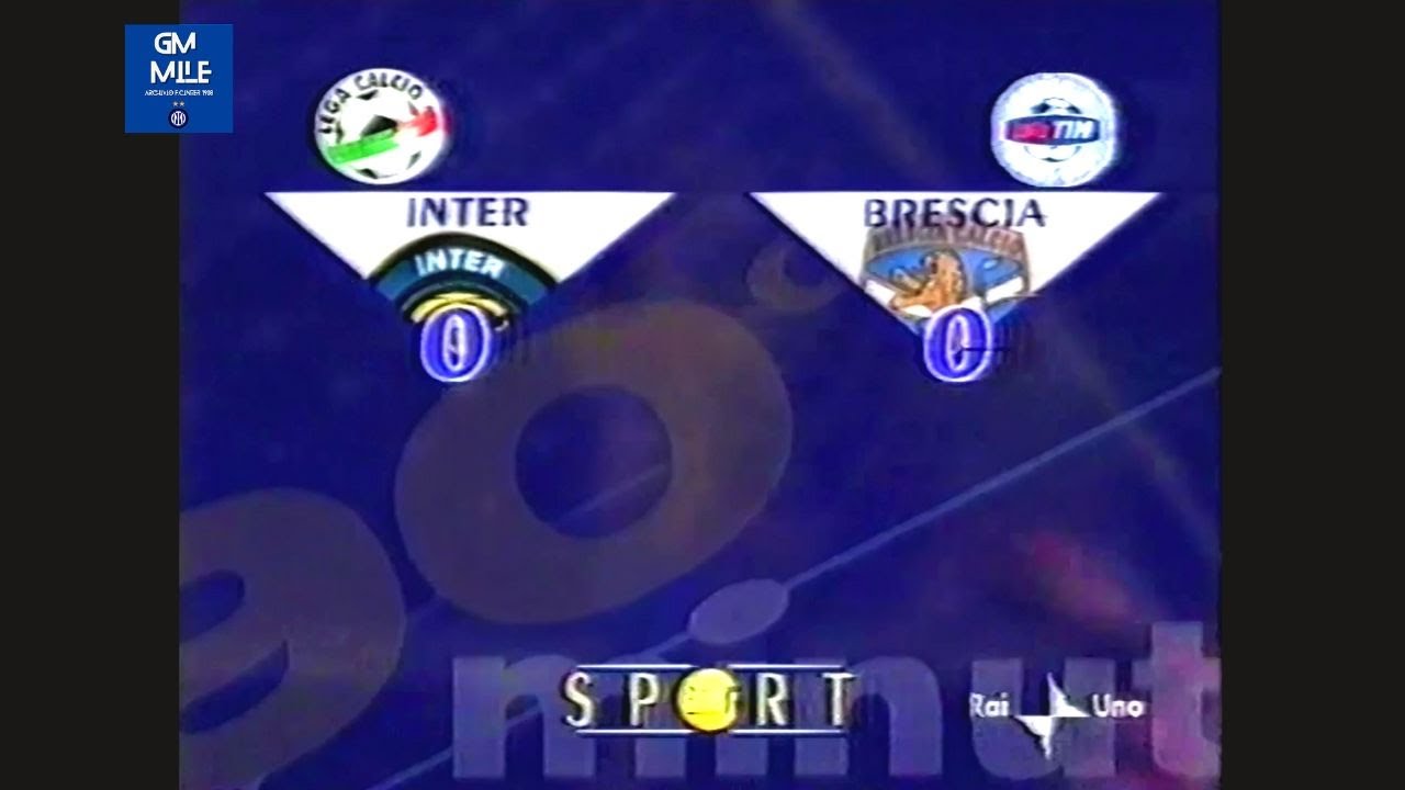 2000-01 (11^ - 17-12-2000) INTER-Brescia 0-0 Servizio 90°Minuto Rai1