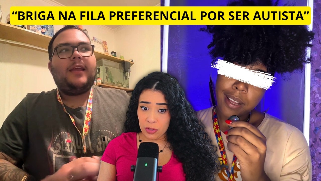 SOU AUTISTA E NÃO QUEREM QUE EU USE O PREFERENCIAL !