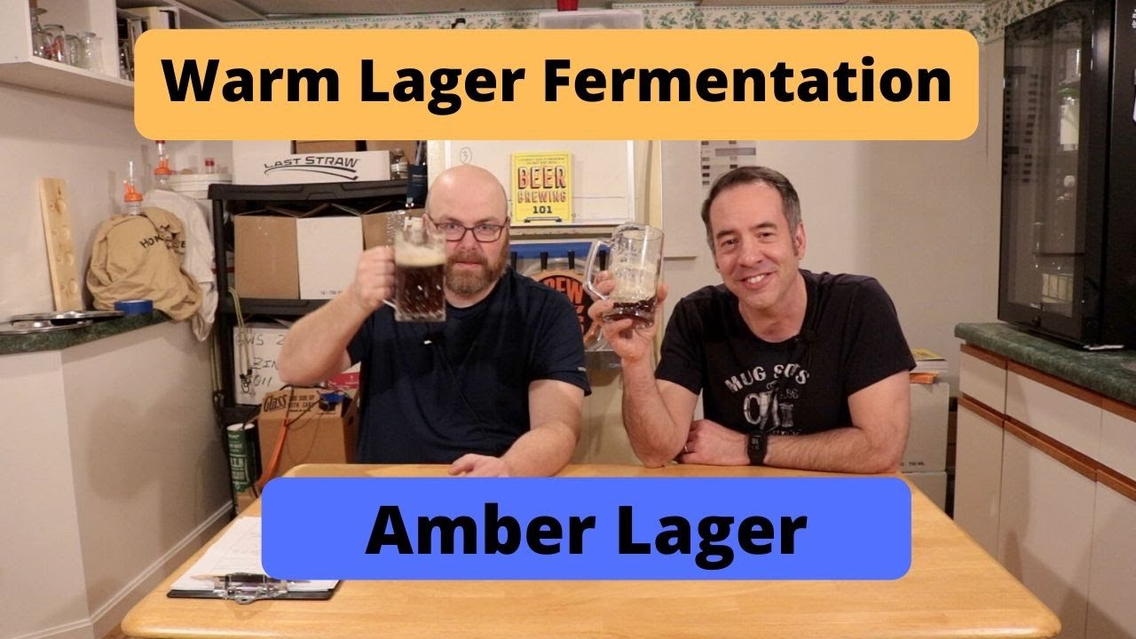Warm Fermented Amber Lager - Recipe and Tasting Notes