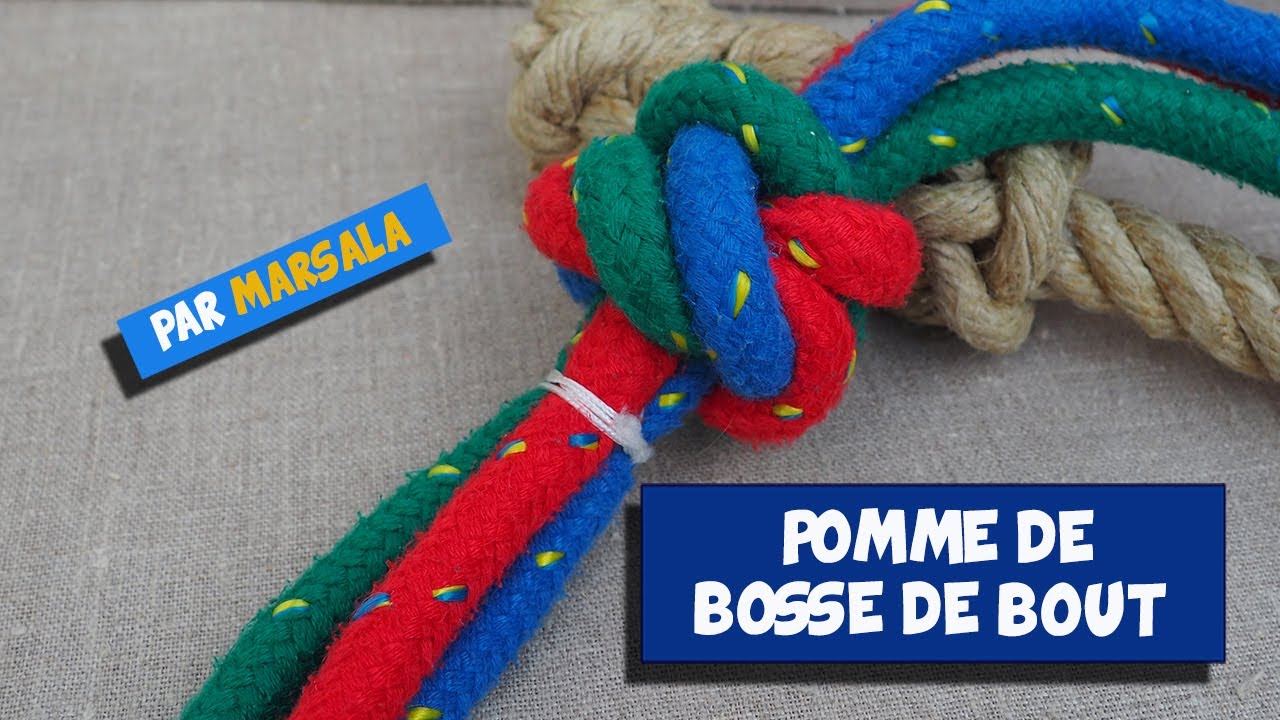 Pomme de bosse de bout #698 #noeud d'arret