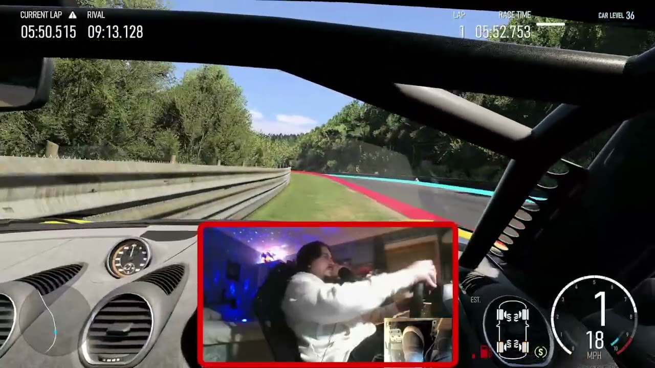 FM8 | 1st Time Record | !09:56.486 2022 Porsche 718 Cayman GT4 RS Nurburgring Full