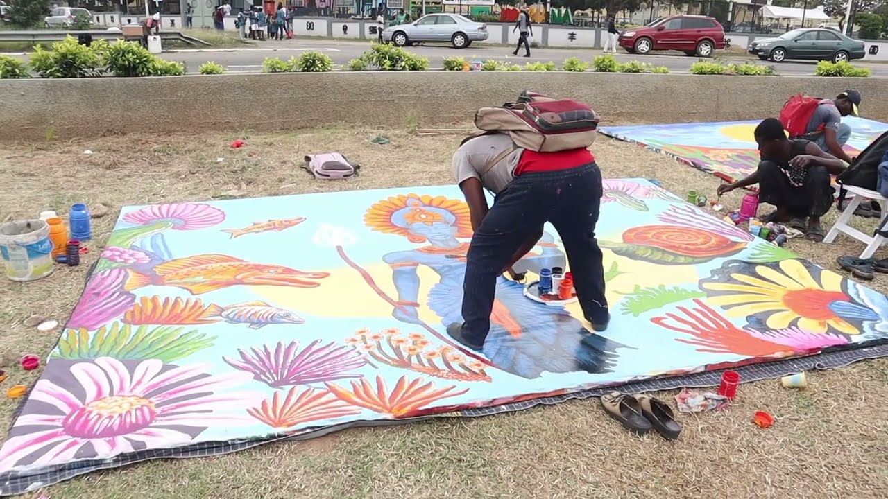 Displayed at Chalewote 2025 – Accra's Biggest Street Art Celebration!