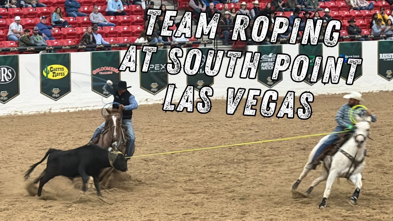 Team Roping Finale ARIAT World Series at South Point Las Vegas NFR Weekend Sunday Afternoon