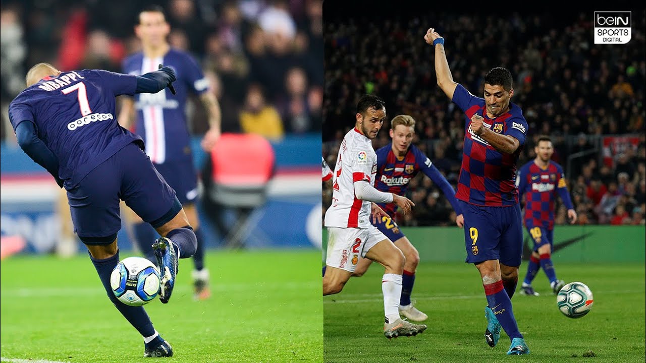 Back-Heel Battle: Mbappe vs. Suarez 🤯- Who did it best?