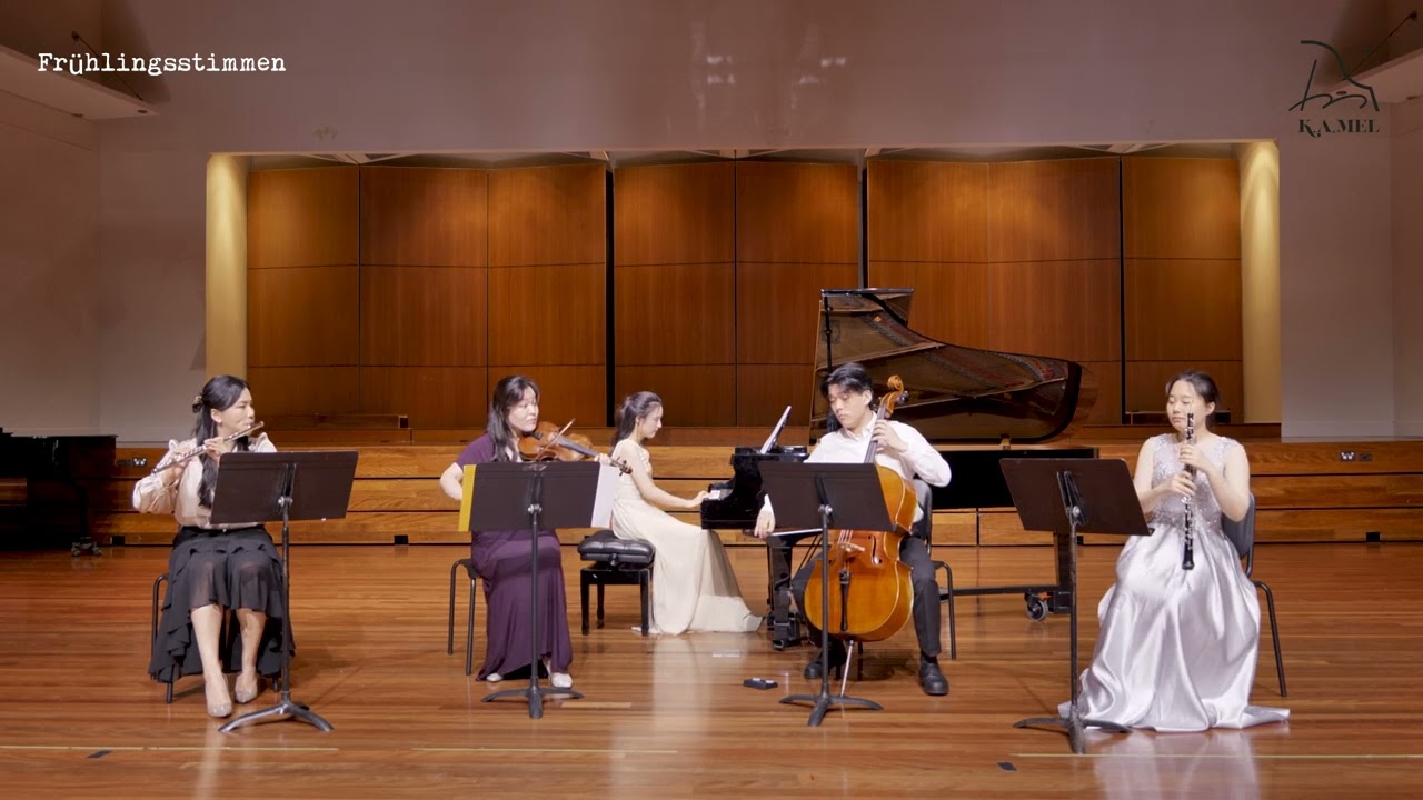 Strauss fr&uuml;hlingsstimmen Quintet (Voices of Waltz) - Flute, Oboe, Violin, Cello & Piano