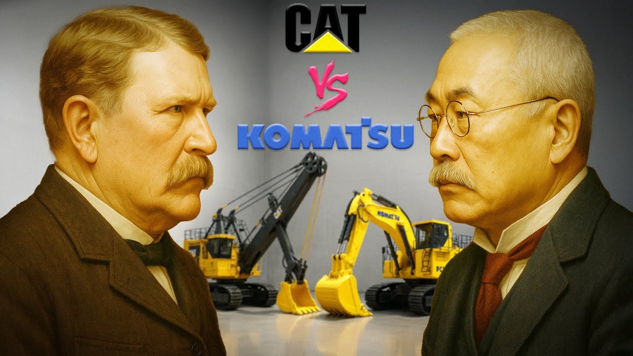 Caterpillar vs. Komatsu: Battle of the GIANTS