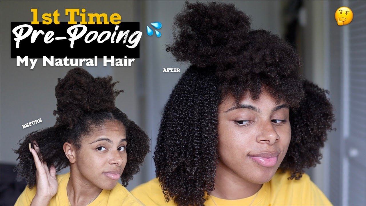Pre-Pooing My Dense Type 4 Natural Hair for the FIRST Time 😳 | Finally Tried African Pride's Pre-Poo