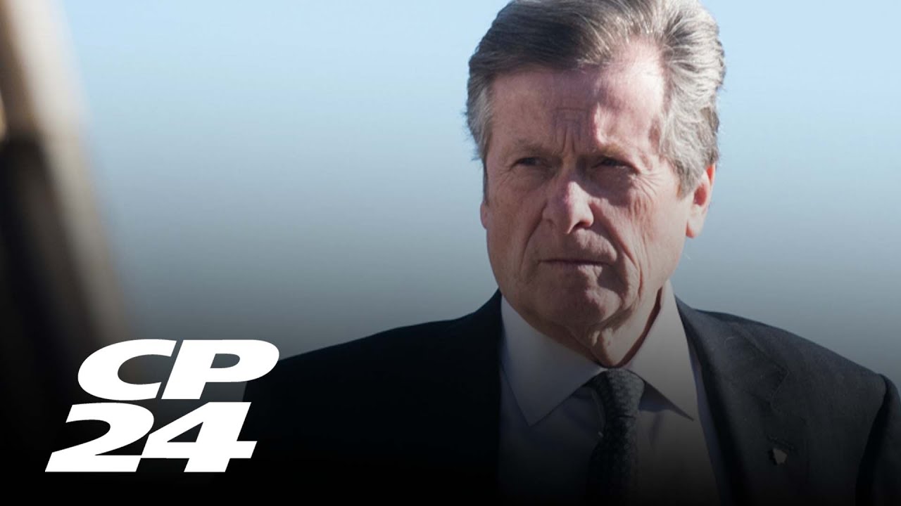 Mayor Tory's last day in office will be Friday
