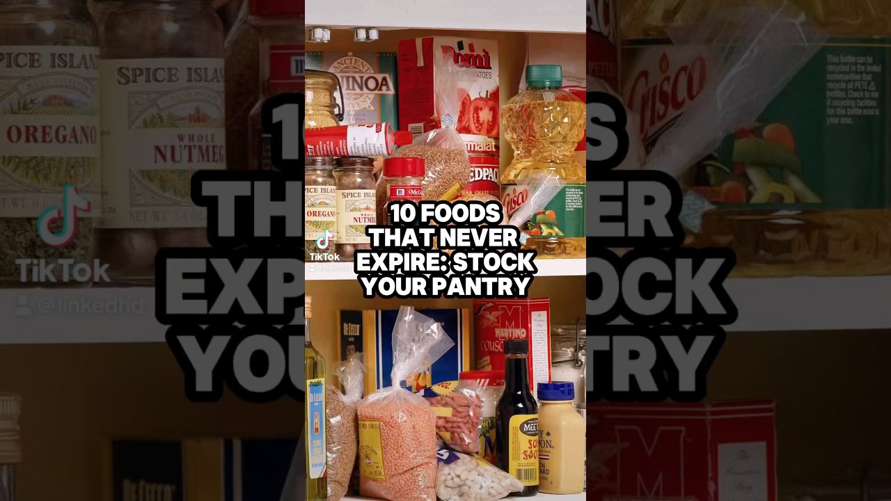 10 продуктов, которые никогда не портятся: пополните свою кладовую #еда #знаете #лайфхаки