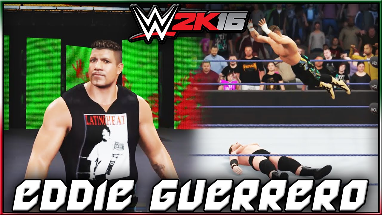 WWE 2K16 Eddie Guerrero CAW Formula + Entrance & Finisher