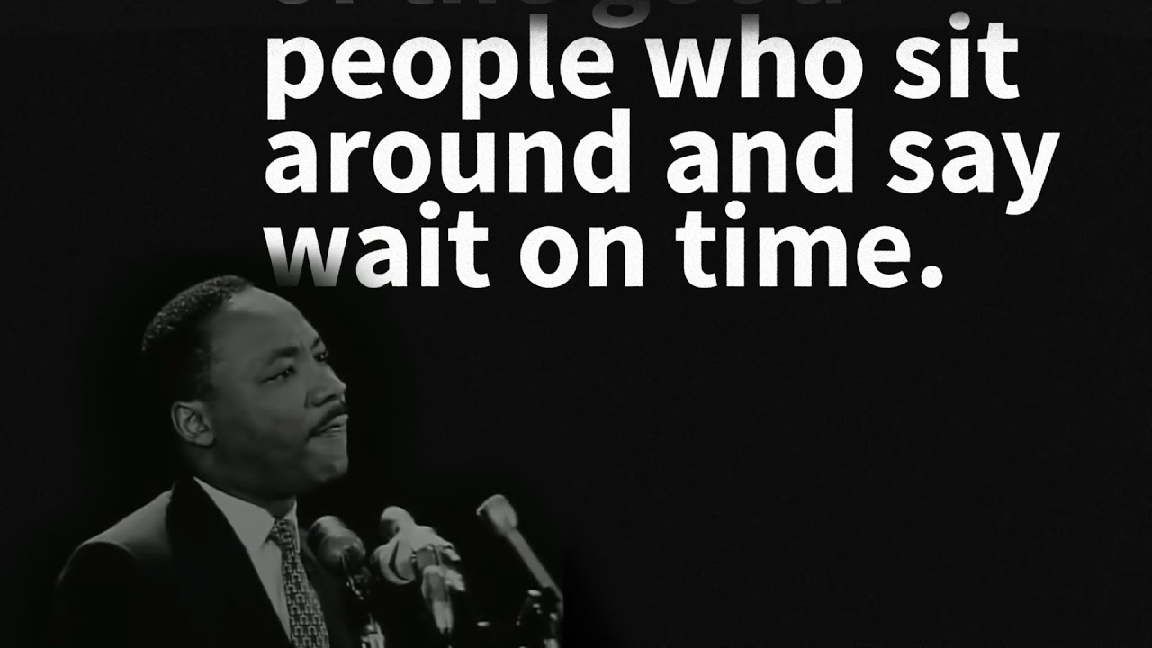 An excerpt from Martin Luther King, Jr.'s 1967 Stanford visit