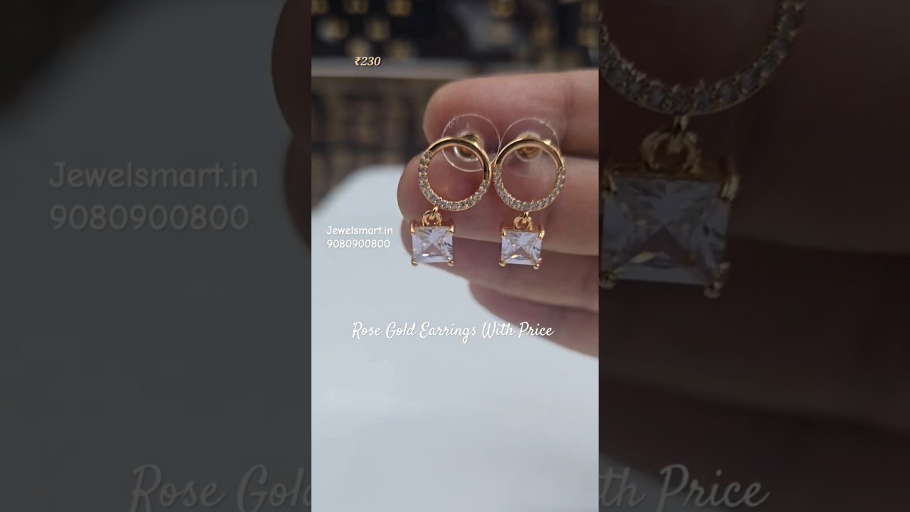 Luxury For Less: Budget-Friendly Rose Gold Earrings