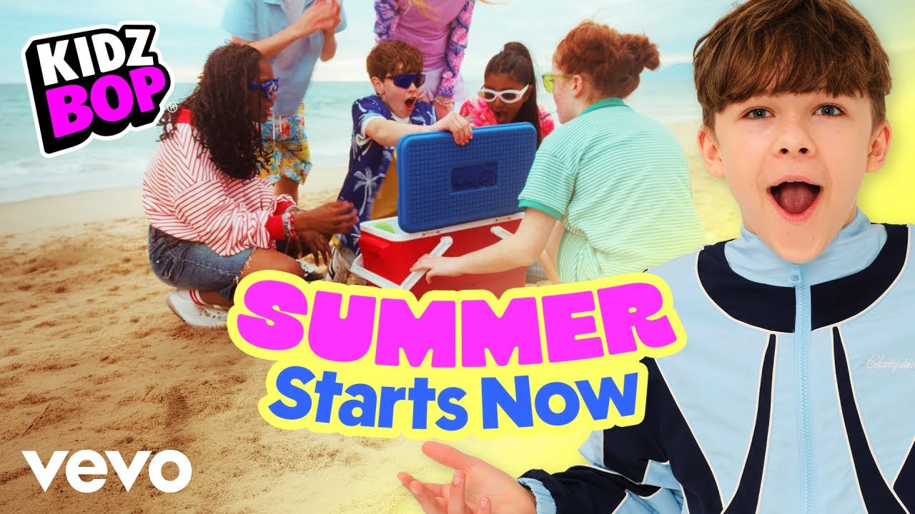 KIDZ BOP Kids - Summer Starts Now | Official Music Video | Best 2026 Kid Songs