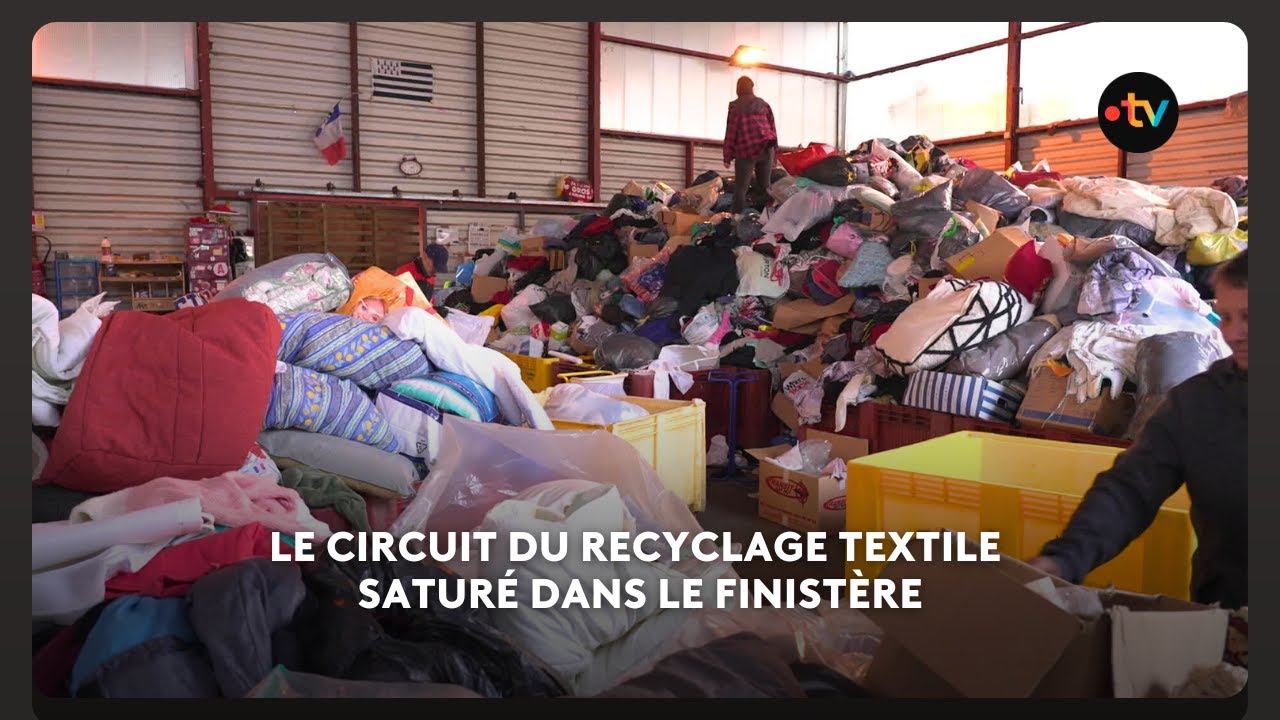 Le circuit du recyclage de textiles en difficulté dans le Finistère